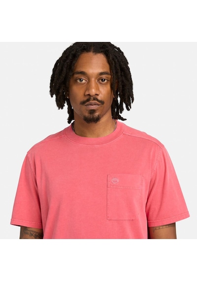 Timberland Merrymack Rıver Garment Dye Chest Pocket Erkek Tişört Tb0a5vdhn961 Fuşya