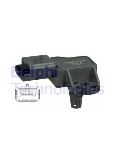Delphı Emme Manifold Basınç Map Sensörü P207-p308-p3008-p5008-rzc-c4-c5-ds3-ds4-ds5 1.6 Thp Ps10190 1922.r6 V753506980