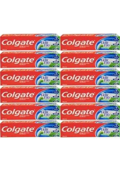 Colgate Diş Macunu Üç Etki 100 Ml. X 12 Adet