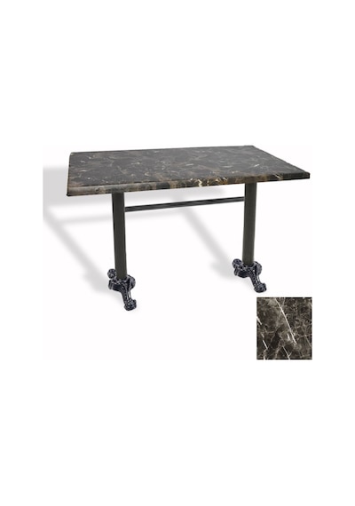 Çipa Döküm Ayak Masa 80x140 Cm - Werzalit, Wermodin Ve Allzalit Tabla - Teramo Çok Renkli Çipa Döküm Ayak Masa 80x140 Cm - Werzalit, Wermodin Ve Allzalit Tabla - Teramo Çok Renkli
