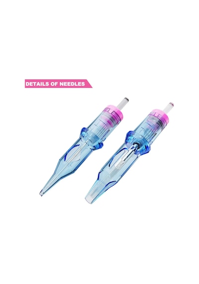 Emalla 1201 Rlst 0,35 Mm Micro Pmu Kartuş İğnesi 20 Adet Kutu Steril Kalıcı Makyaj İğnesi