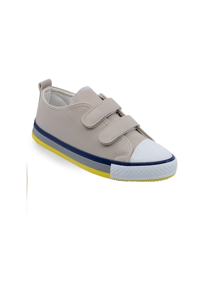 Khayt Free Kids Unisex Cırtlı Hafif Çocuk Spor Ayakkabı Gri