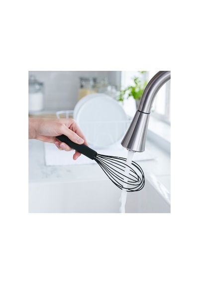 Greenpan Silikon Çırpıcı Mat Siyah Krem