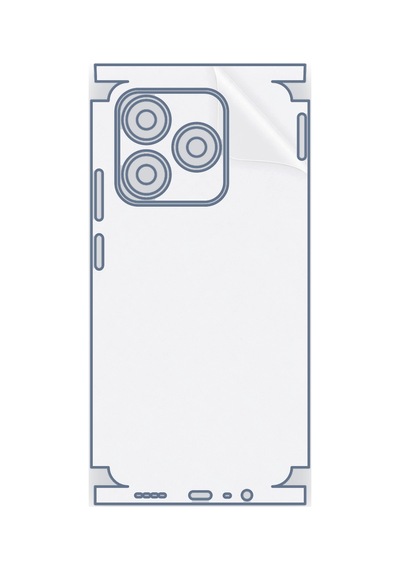 Realme C61 Uyumlu Fullbody Arka Kaplama Hidrojel Koruyucu Film