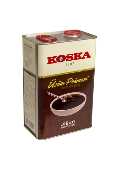 Koska Teneke Pekmez 5kg Üzüm - %100 Doğal Üzüm Pekmezi - Tekli Tarı