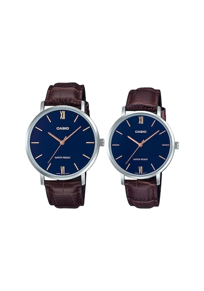 Casio Mtp-ltp-vt01l-2budf Çift Kol Saati Kadın-erkek Metalik