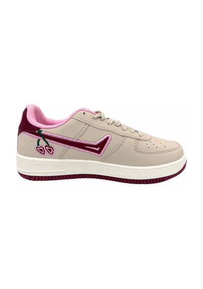Papucumun Dünyası Kadın Kiraz İşlemeli Nakış Detaylı Konforlu Hafif Sneaker Spor Ayakkabı Bej Papucumun Dünyası Kadın Kiraz İşlemeli Nakış Detaylı Konforlu Hafif Sneaker Spor Ayakkabı Bej