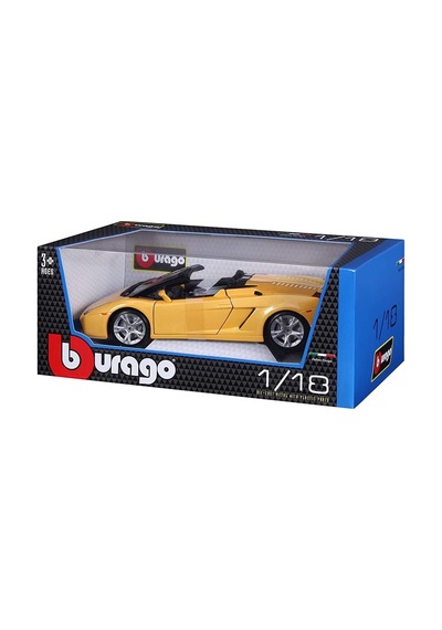 Burago 1:18 Lamborghini Gallardo Spyder Model Araba