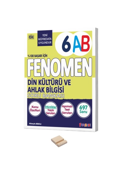 6. Sınıf Din Kültürü A-b Soru Bankası Ve Telefon Standı