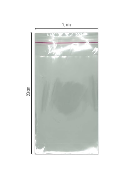 10X20 Bantlı Opp Parlak-Şeffaf Jelatin 1000 Adet