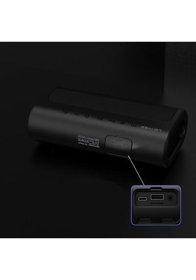 Lenyes S810 Tws Bluetooth Speaker Hoparlör V5.0 Siyah