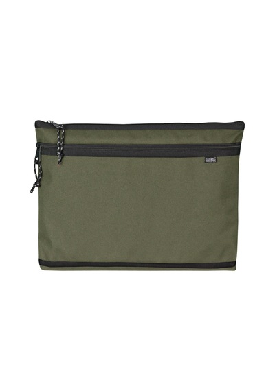 Jacbag Dual Zip Folder-haki