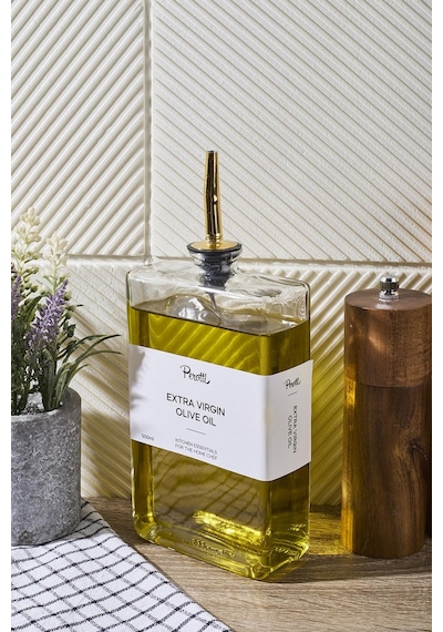 Molivet Gold Kapak 500ml Cam Yağdanlık-sosluk-sirkelik