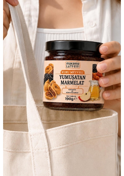 Makarna Lütfen! Yumuşatan Marmelat Kuru İncir-kayısı-erik - 190 Gram
