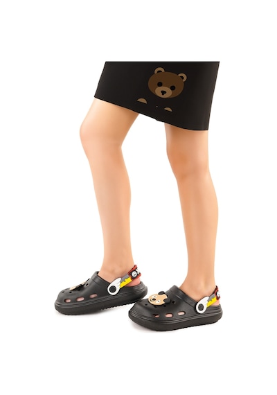 Kiko Kids Eva Plaj Havuz Okul Kreş Erkek Çocuk Terlik Twg 755-1 Siyah