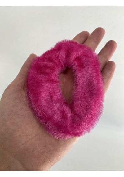 Peluş Lastik Saç Tokası 1300 Adet Çok Renkli
