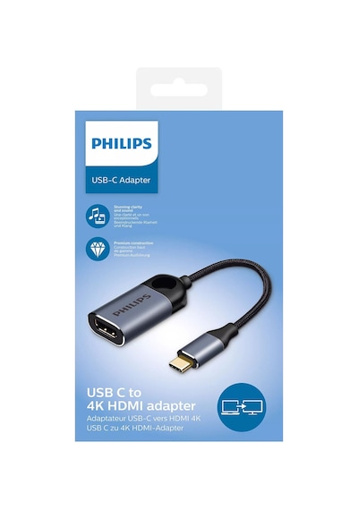 Philips Swv6001 Usb-c To Hdmı Adaptörü 15cm-swv6001/00