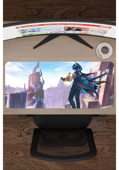Ororon Genshin Impact Anime Oyuncu V4 - 70x30 Xl Gaming Mouse Pad Fare Altlığı