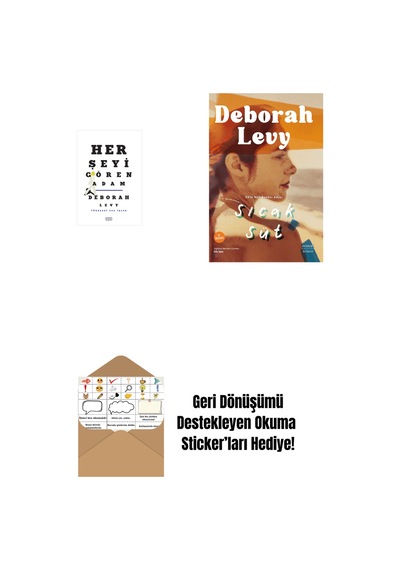 Gayrimenkul + Eve Yüzerken + Okuma Sticker'ları