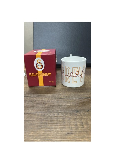 Galatasaray Lisanslı Taraftar Seramik Kupa Sarı Kırmızı