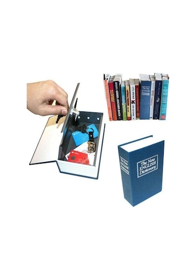 Kitap Görünümlü Gizli Kasa -