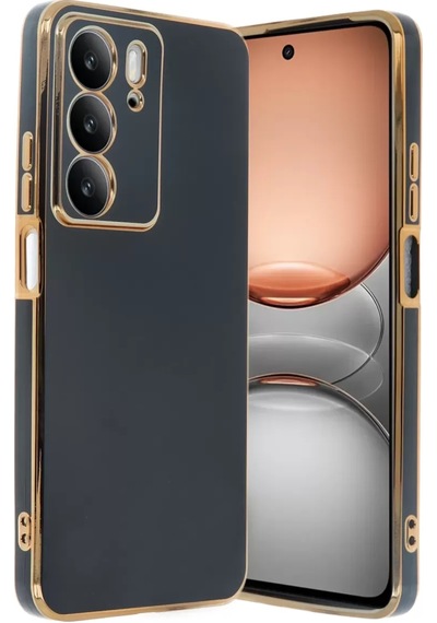 Newface Realme C75 4g Kılıf Volet Silikon - Siyah
