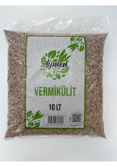 Aymen Çiçekçilik 10 Litre Tarımsal Vermikülit Fine - Toprak Torf Düzenleyici Doğal Maden Tohum Çimlendirme Diğer