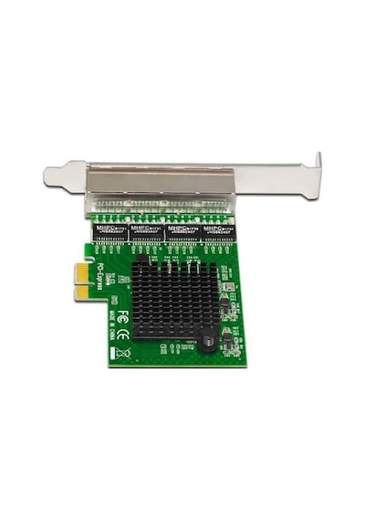 Open Smart OPS01G44RT Quad 4 Port 10/100/1000 Mbps PCI Express Ethernet Kartı