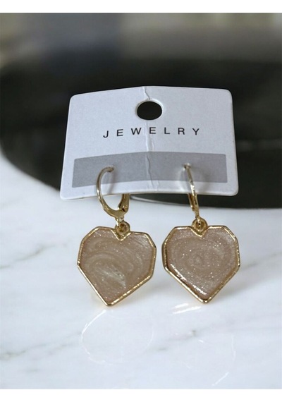 Girift Vintage Muse Gold Halka Küpe Gold