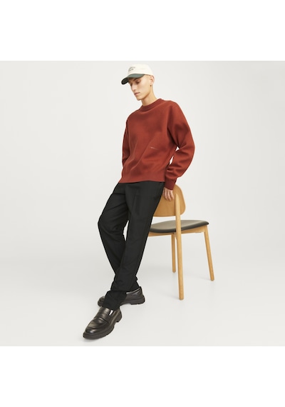 Jack & Jones Erkek Tapered Fit Chino Pantalon - Tace - 12260908 Siyah