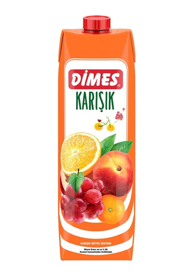 Dimes Karışık Meyve Nektarı 1 Lt X 6 Adet