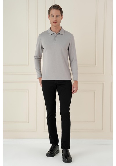 Efor Ts 893 Slim Fit Spor T-shirt Gri