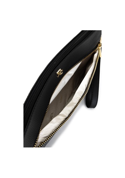 Tamer Tanca Kadın Suni Deri Siyah Clutch Çanta 743 2337 Bn Cnt Sk25-26 Sıyah Mng Siyah