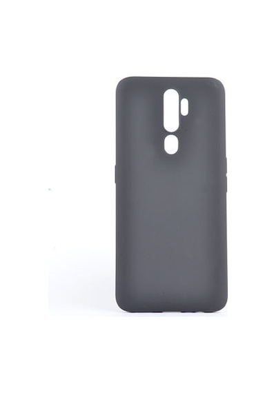 Oppo A5 2020 Kılıf Esnek Yapılı İnce Slim Silikon Kapak Ryc/premier Siyah