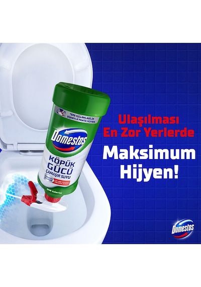 Domestos Köpük Gücü Çam Ferahlığı 450 Ml X1 Ve Köpük Gücü Kar Beyaz 450 Ml X1 2'li Set