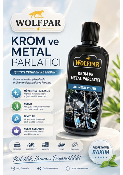 Krom Ve Metal Parlatıcı