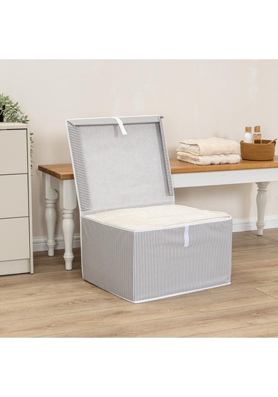 Çok Amaçlı Kutu Hurç Maxi/saklama Kutusu/kazak-kıyafet Hurcu/oyuncak Kutusu 50x40x30 Cm Tela 50 X 40 Diğer