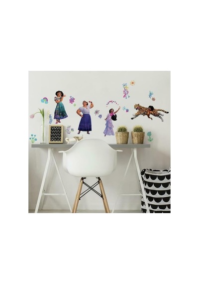 Lexroo Rmk4962scs Encanto Peel And Stick Duvar Çıkartmaları Çok Renkli