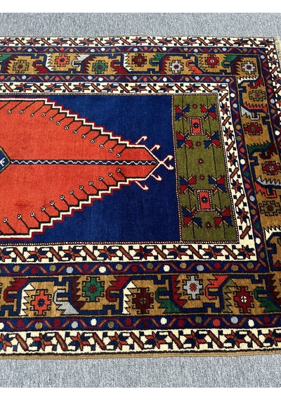 EL DOKUMA TAŞPINAR HALISI 121X203 ÇİFT KİŞİLİK SECCADE NAMAZLIK
