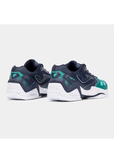 Joma Set Erkek Siyah Toprak & Sert Kort Tenis Ayakkabısı Tsets2543ac Çok Renkli