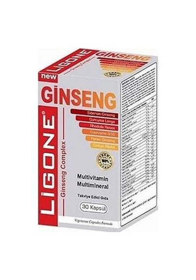 Ligone Ginseng Multivitamin Multimineral 30 Kapsül