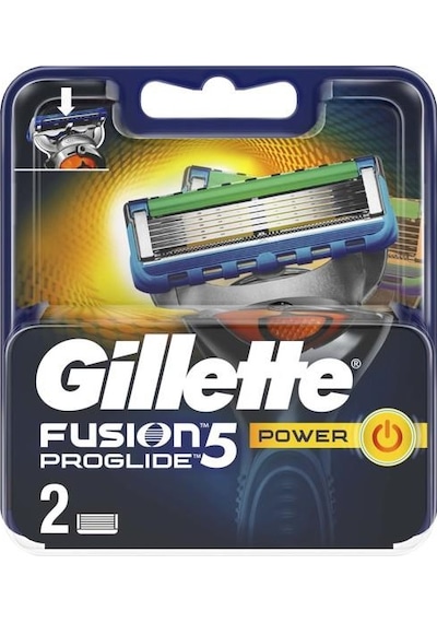 Gillette Fusion Proglide Power Yedek Tıraş Bıçağı 2'li