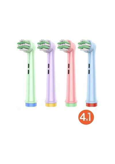 Kids Fun - Çocuklara Özel Extra Yumuşak Oral B Şarjlı Diş Fırçası Yedek Başlığı - 16'lı Yedek Başlık