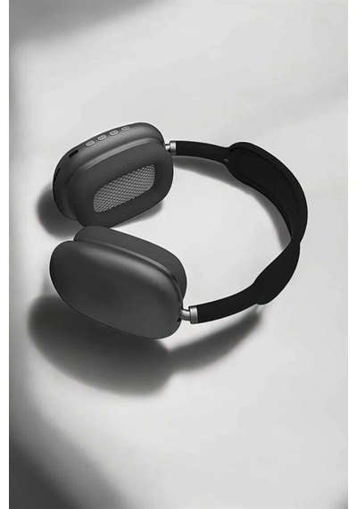 Mey İthalat P9 Plus Hi-fi Ses Kalitesi Ayarlanabilir Mikrofonlu Bluetooth Kulaklık Siyah