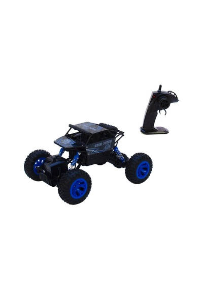 R/C 1:18 Rock Crawler Uzaktan Kumandalı Şarjlı Araba Mavi