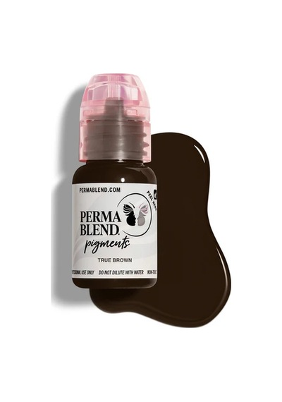 Perma Blend True Brown Kalıcı Makyaj Kaş Pigmenti 15ml Diğer