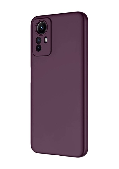 Noktaks - Redmi Note 12s Uyumlu - Kılıf İçi Kadife Koruyucu Mara Lansman Kapak - T29530 - Siyah Siyah