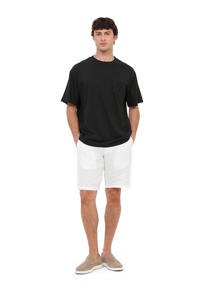Quiksilver Oxnı Washed Ss Tee Siyah Erkek Kısa Kol T-shirt