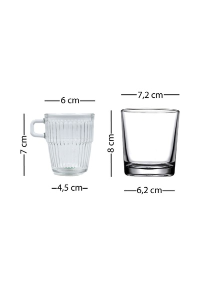 Mimosa Stackable 3'lü Hediye Seti 120 Cc Renkli