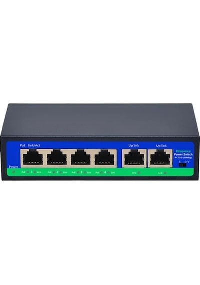 4 Port Poe Switch 2 Port Up Link